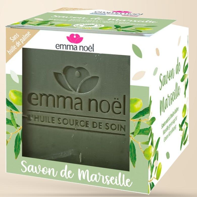 Emma Noël Marseille Green Soap Block – 600g