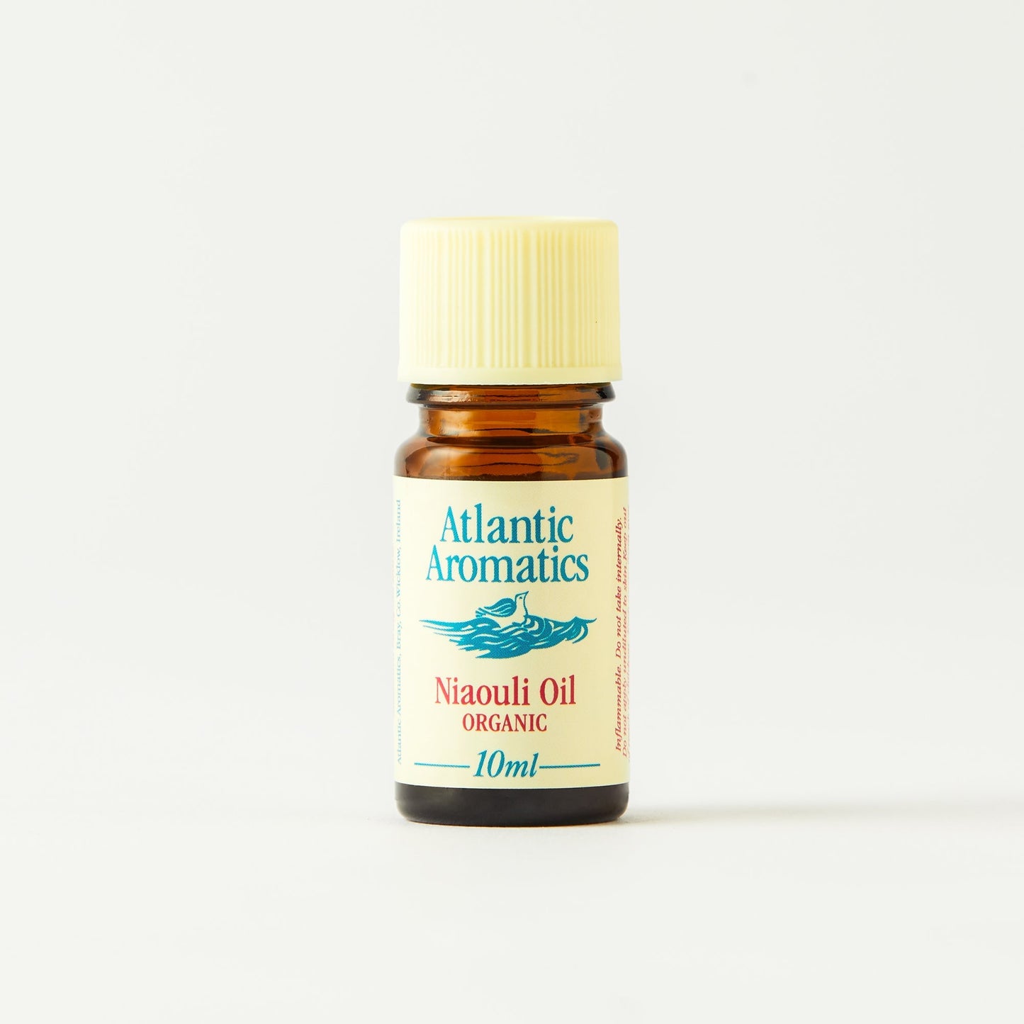 Atlantic Aromatics Organic Niaouli Oil 10ml – Front Label Bottle