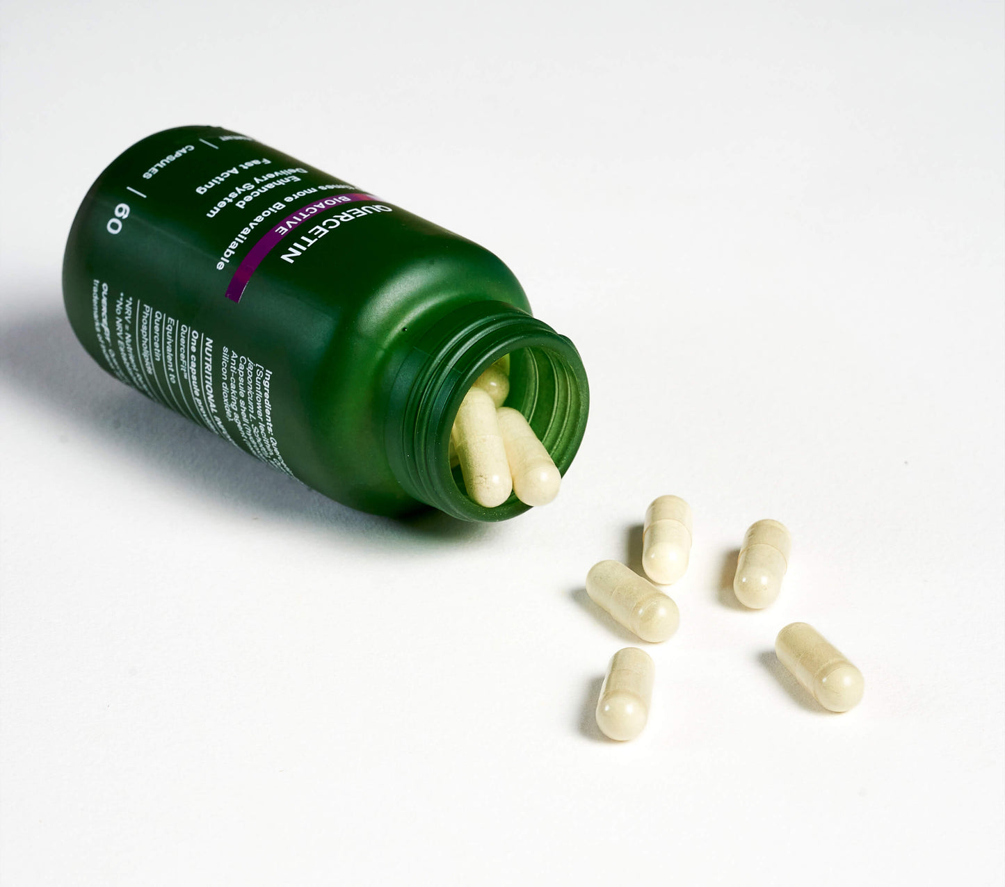 Natroceutics Quercetin Bioactive supplement in an eco-friendly, fully recyclable packaging.