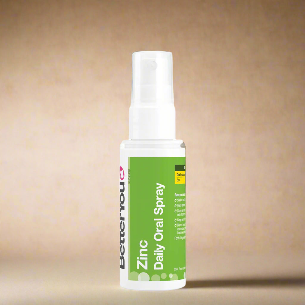 Better You Zinc Daily Oral Spray – 25ml in eco-friendly bottle