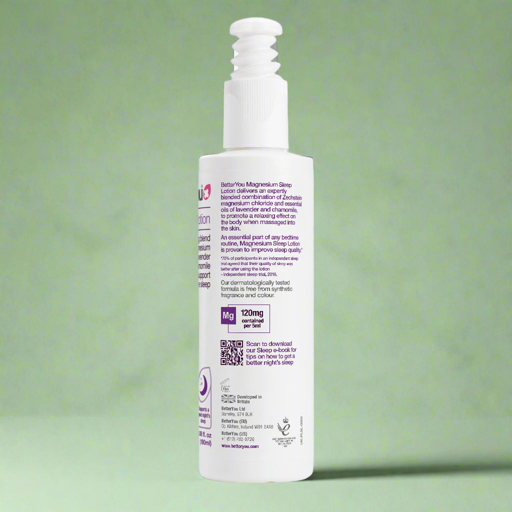 Product Information and Usage Instructions – BetterYou 180ml