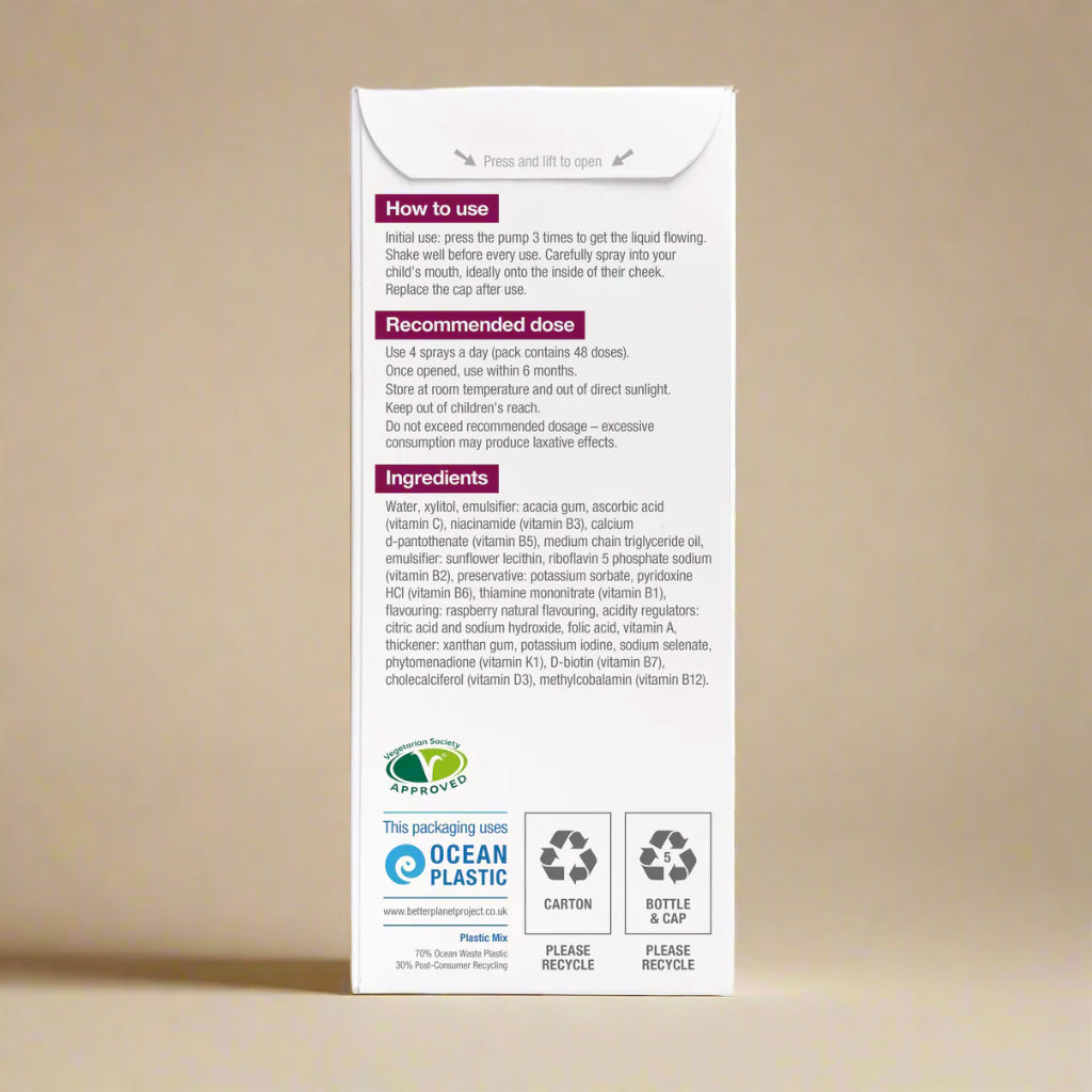 Children’s vitamin spray with 14 essential nutrients – Better You