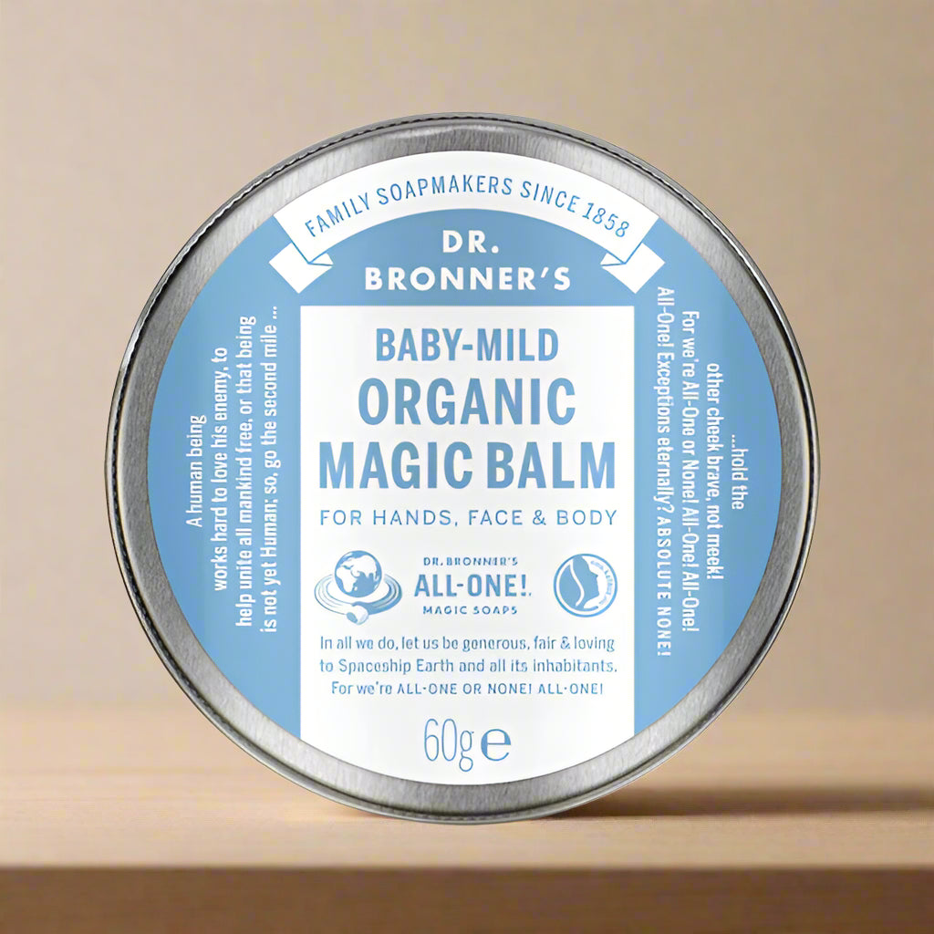 Dr. Bronner’s Magic Balm Baby Unscented Organic 57g soothing balm