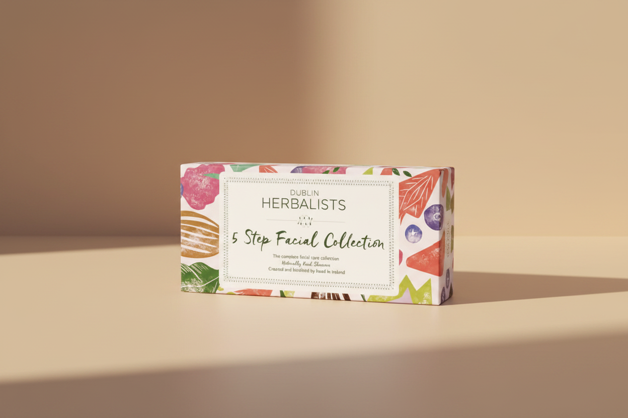 Dublin Herbalists 5 Step Facial Collection Travel & Gift Set