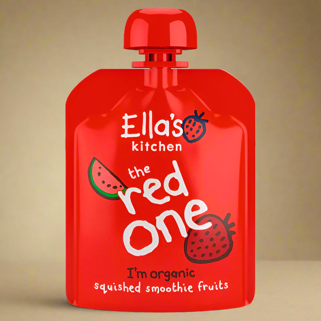 Ellas Kitchen The Red One Organic Fruit Smoothie 12 x 90g pouches