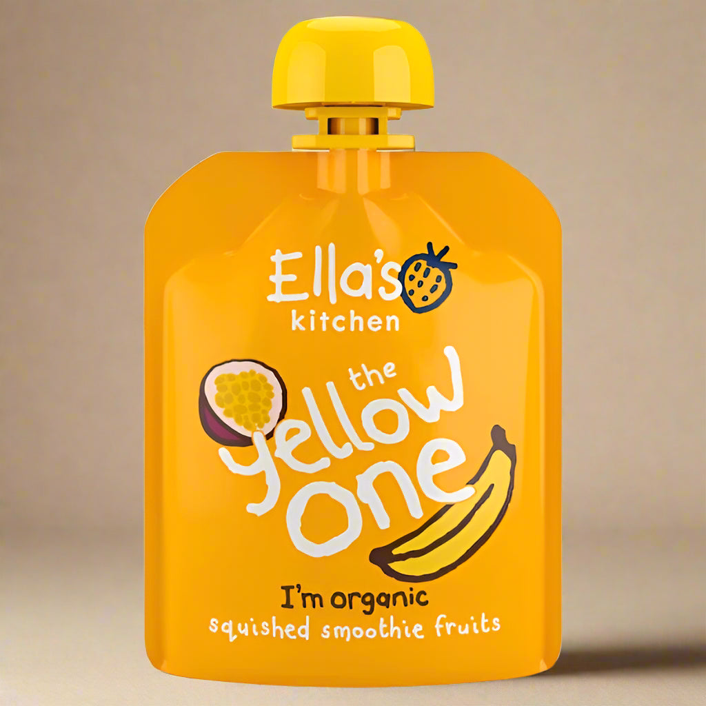 Ellas Kitchen The Yellow One Organic Fruit Smoothie 12 x 90g for babies