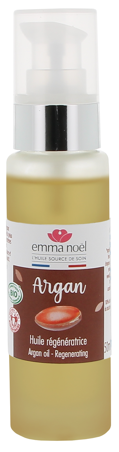 Emma Noel Virgin Argan Oil – 100% Organic Cold-Pressed – Case of 6x50ml