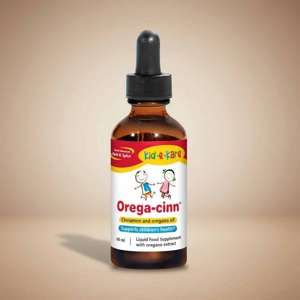 Kid-e-kare Ore Drops – Wild Oregano & Cinnamon for Kids’ Health