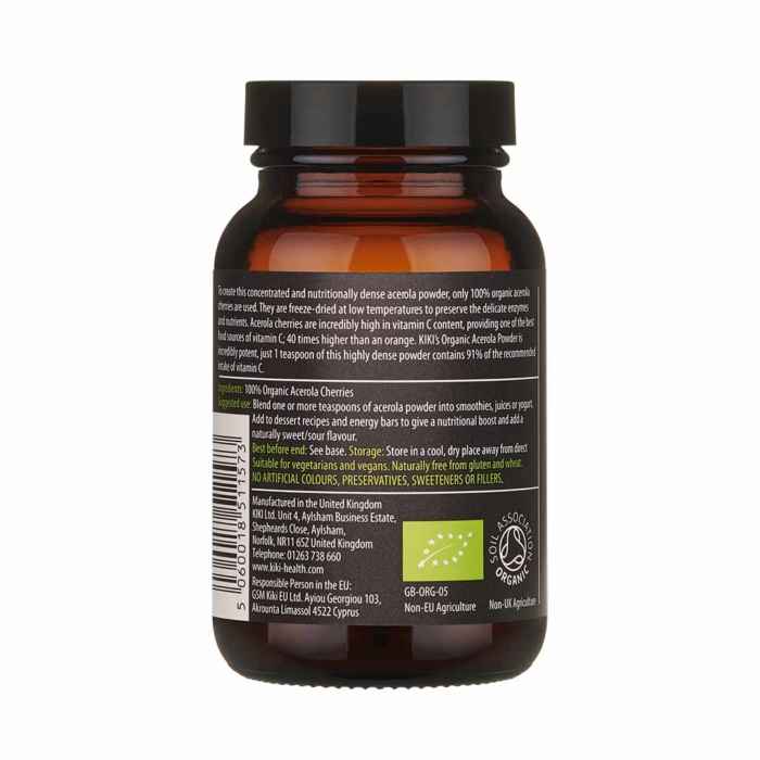 How to Use Kiki Organic Acerola Powder 100g – Mix into Smoothies, Juices & Yogurt for Daily Immune Support