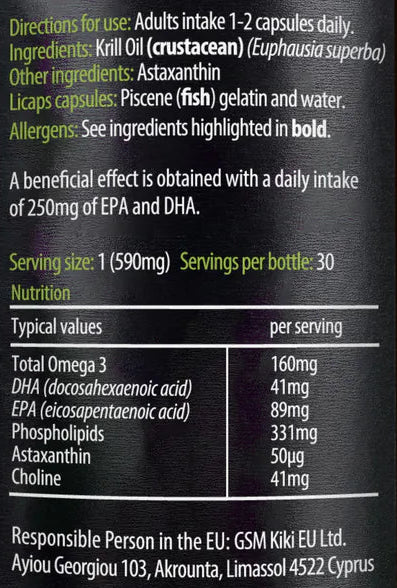 Kiki Antarctic Krill Oil Ireland