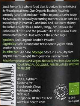 How to Use Kiki Organic Baobab Powder 100g – Mix into Smoothies, Yogurt & Desserts for Daily Wellness