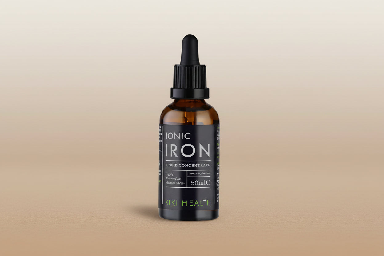 Kiki Ionic Iron Liquid β 50ml | Fast-Absorbing Iron Supplement for