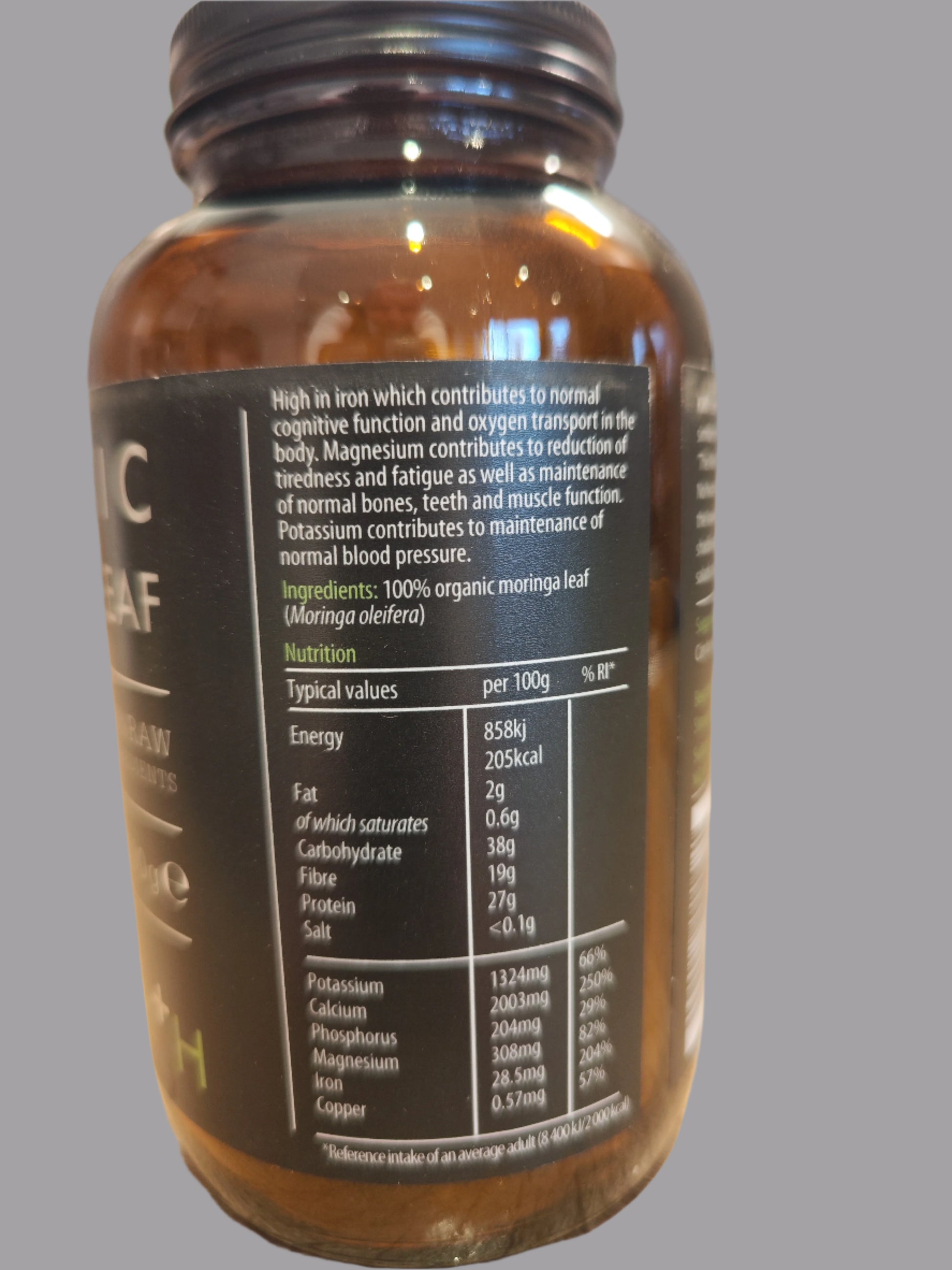 kiki-moringa-powder-organic-100g-front