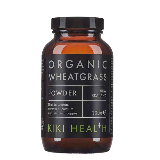 Kiki Organic Wheatgrass Powder 100g – High in Vitamin E & Protein