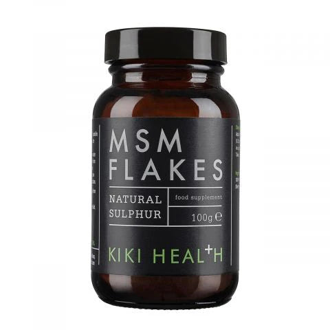 Kiki MSM Flakes – 99.9% Pure Organic Sulfur for Joint & Skin Health – 200g