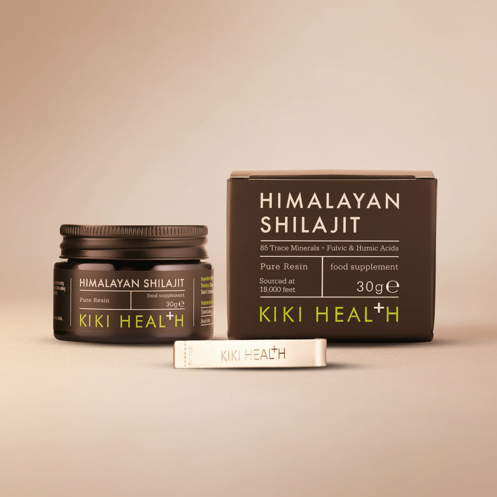 Kiki Himalayan Shilajit - 85+ Trace Minerals, Fulvic Acid & Energy Support.