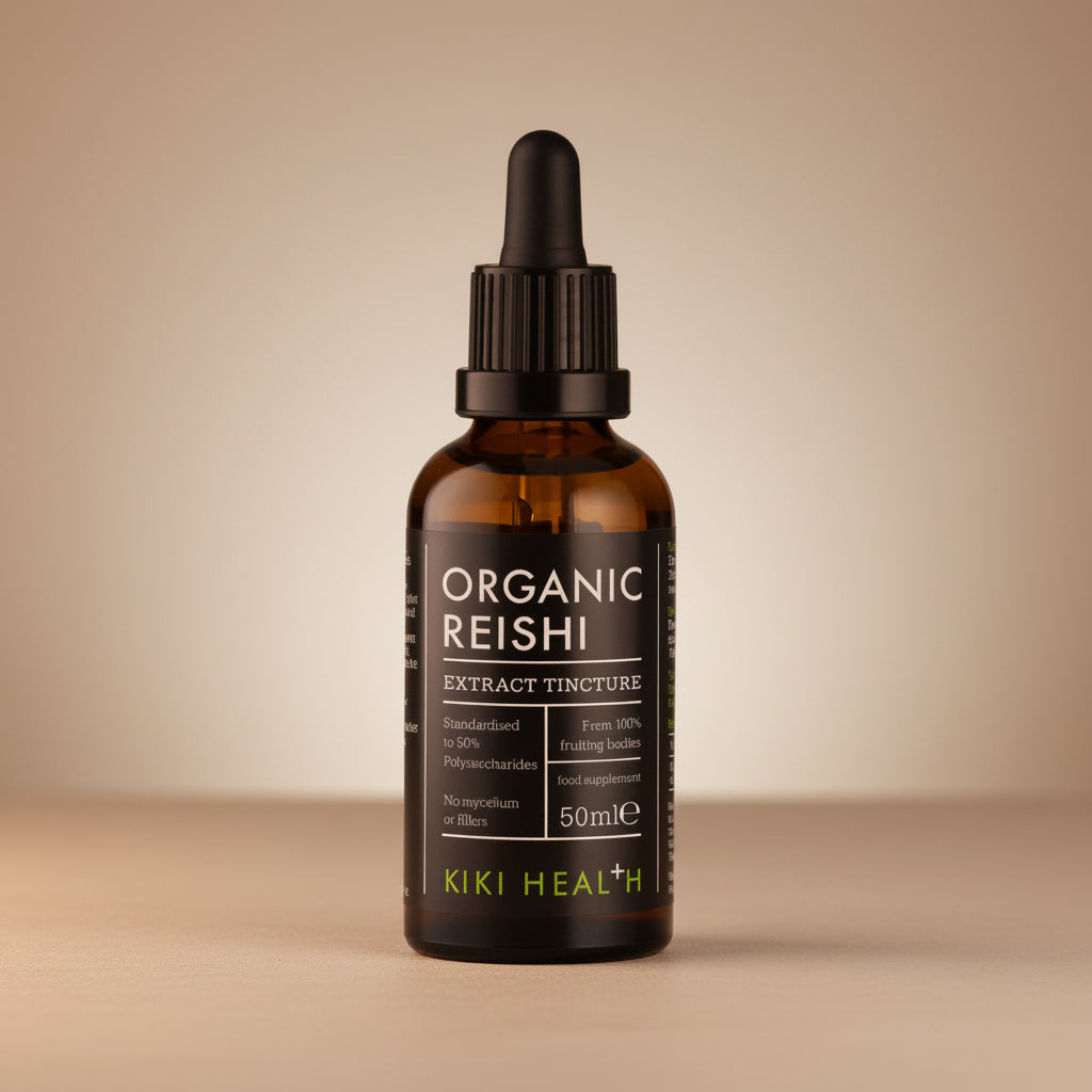 KIKI Reishi Mushroom Extract Organic 50ml Bottle