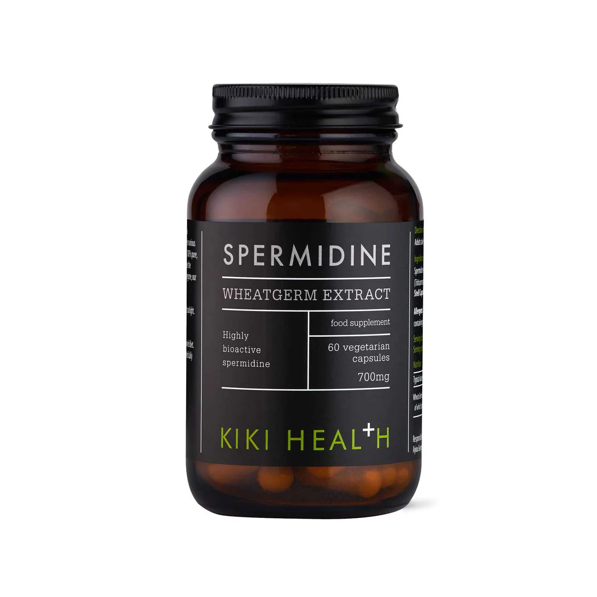Kiki (EM) Spermidine Capsules – 60 Vegan Caps | Wheat Germ Extract for Cellular Health & Longevity
