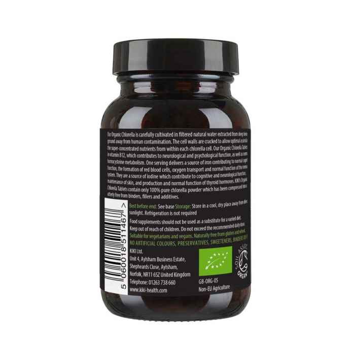 Kiki Organic Spirulina Powder – Add to Smoothies, Juices & Vegan Protein Shakes.
