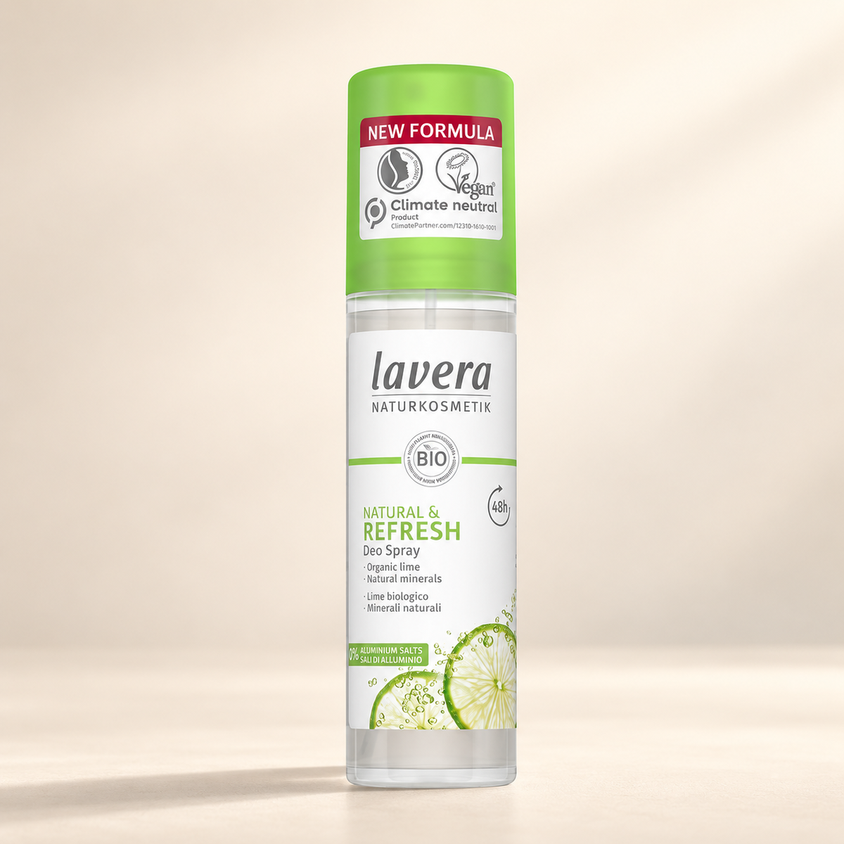 Lavera Natural & Refresh Deodorant Spray 75ml — product packaging, image 4