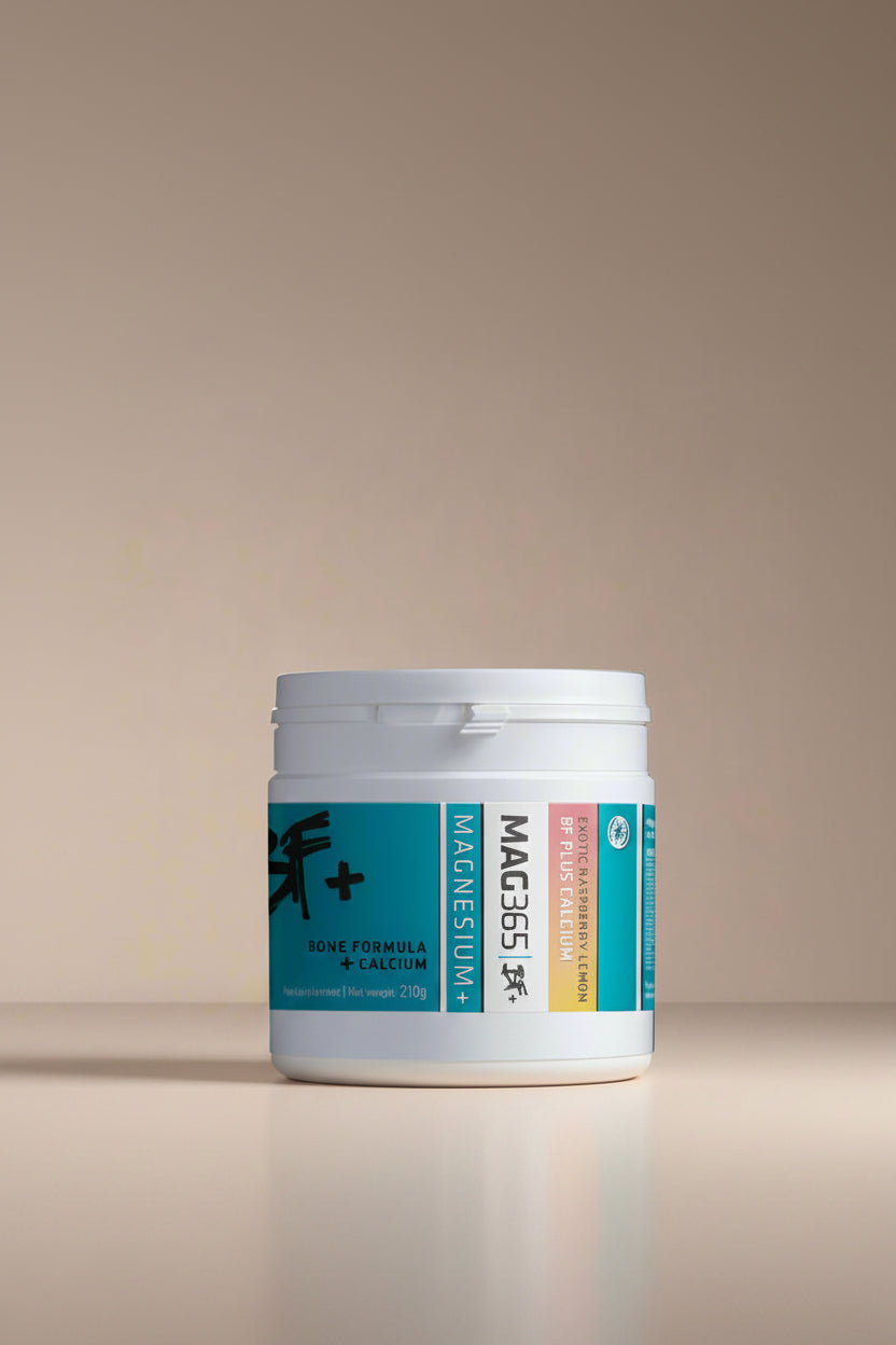 MAG365 Bone Formula Raspberry Lemon 210g Front Label