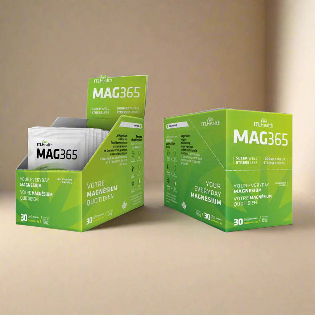 MAG365 Natural 30 Sachets – Magnesium Citrate Powder