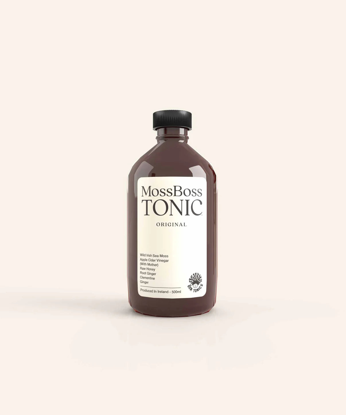 Oir Tonics Moss Boss Tonic Original – Organic Irish Sea Moss & Apple Cider Vinegar for gut health & immunity