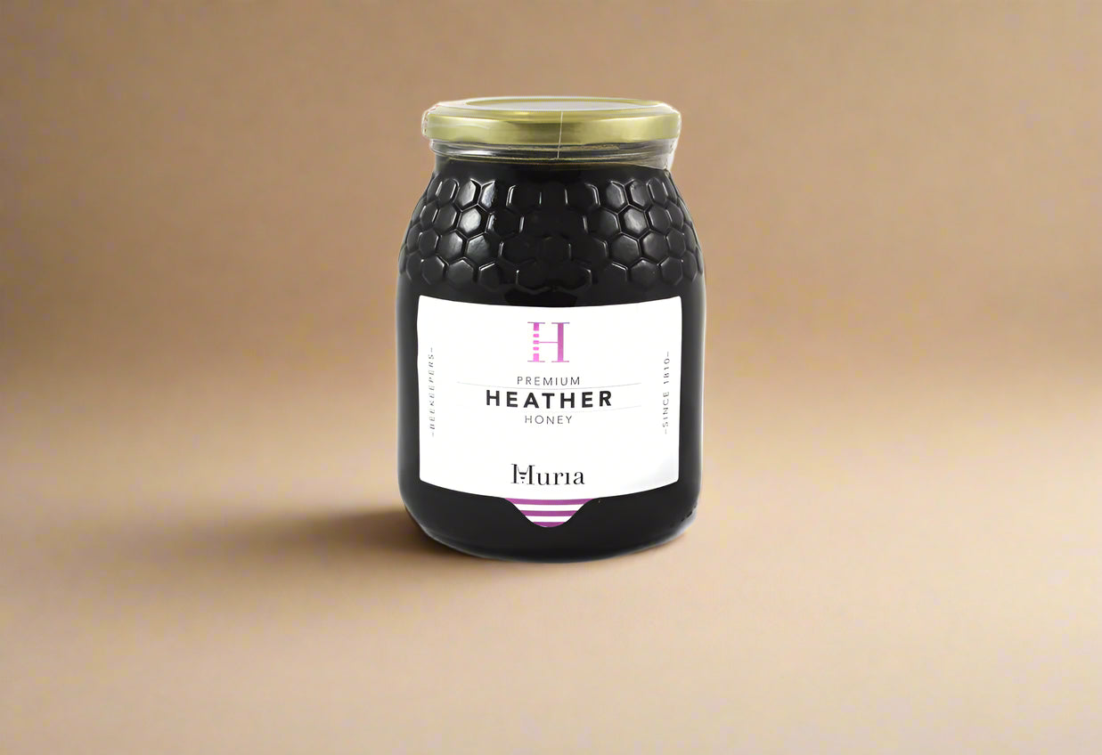 Muria Heather Honey 1kg jar with deep aromatic flavor