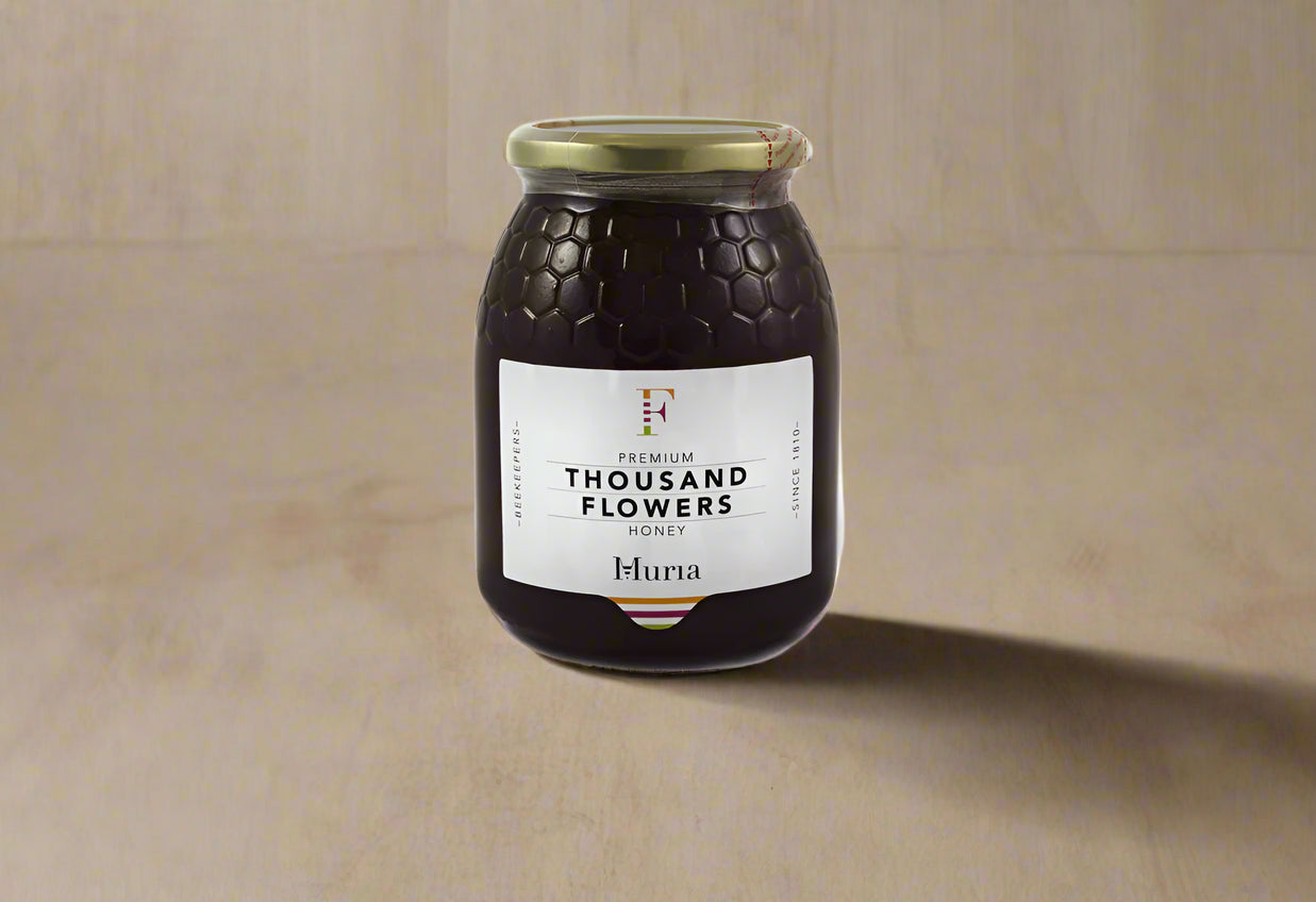 Muria Thousand Flowers Honey 1kg jar premium multi-floral honey
