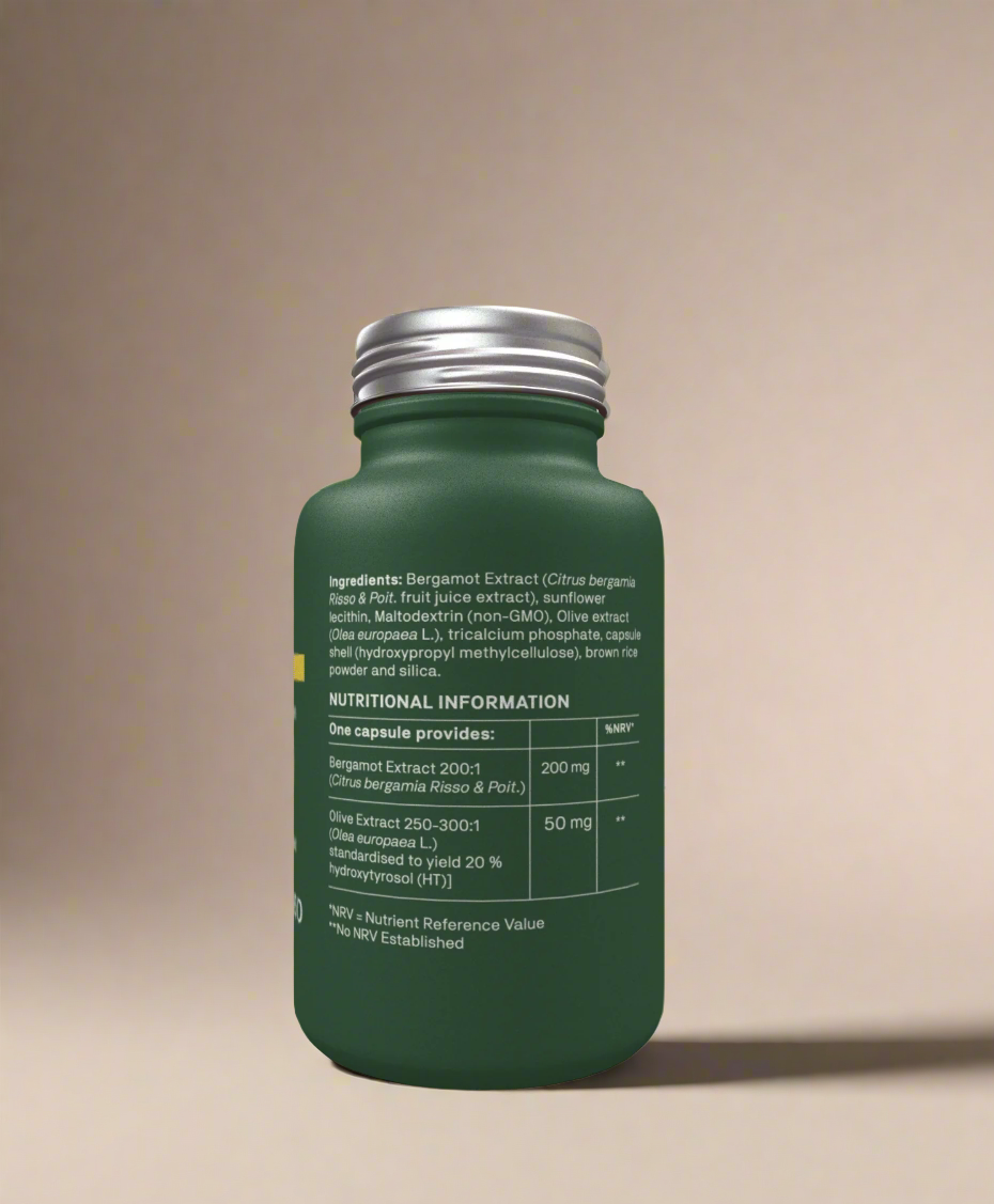 Supplement Facts – Natroceutics Bergamot-HT Complex Ingredients