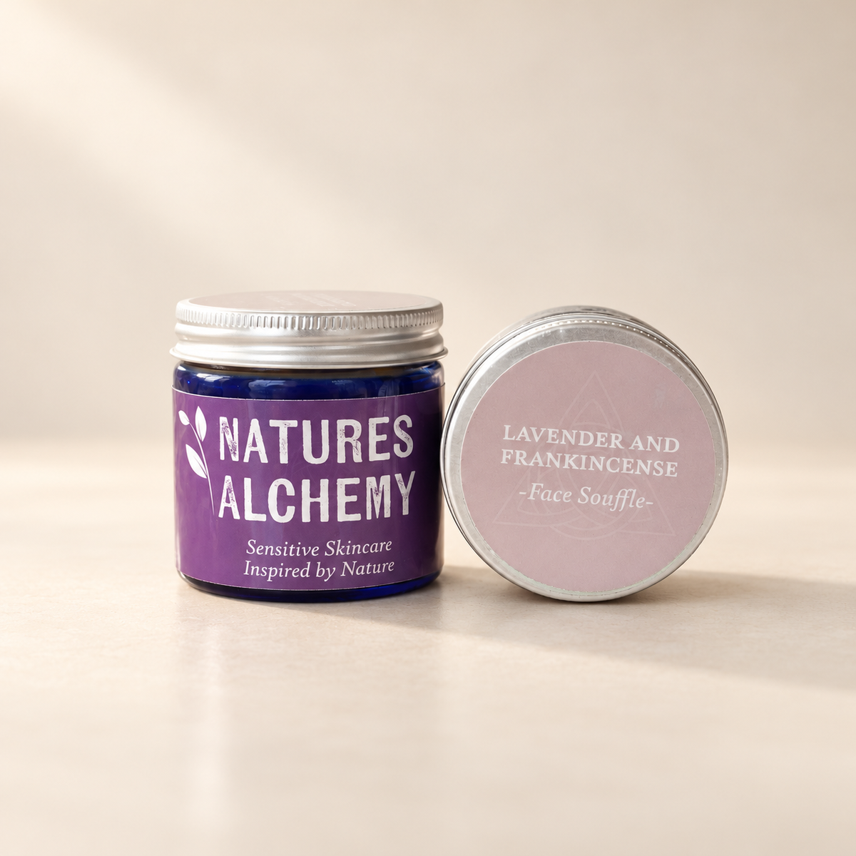 Natures Alchemy Lavender & Frankincense Face Soufflé 15ml — product packaging, image 4