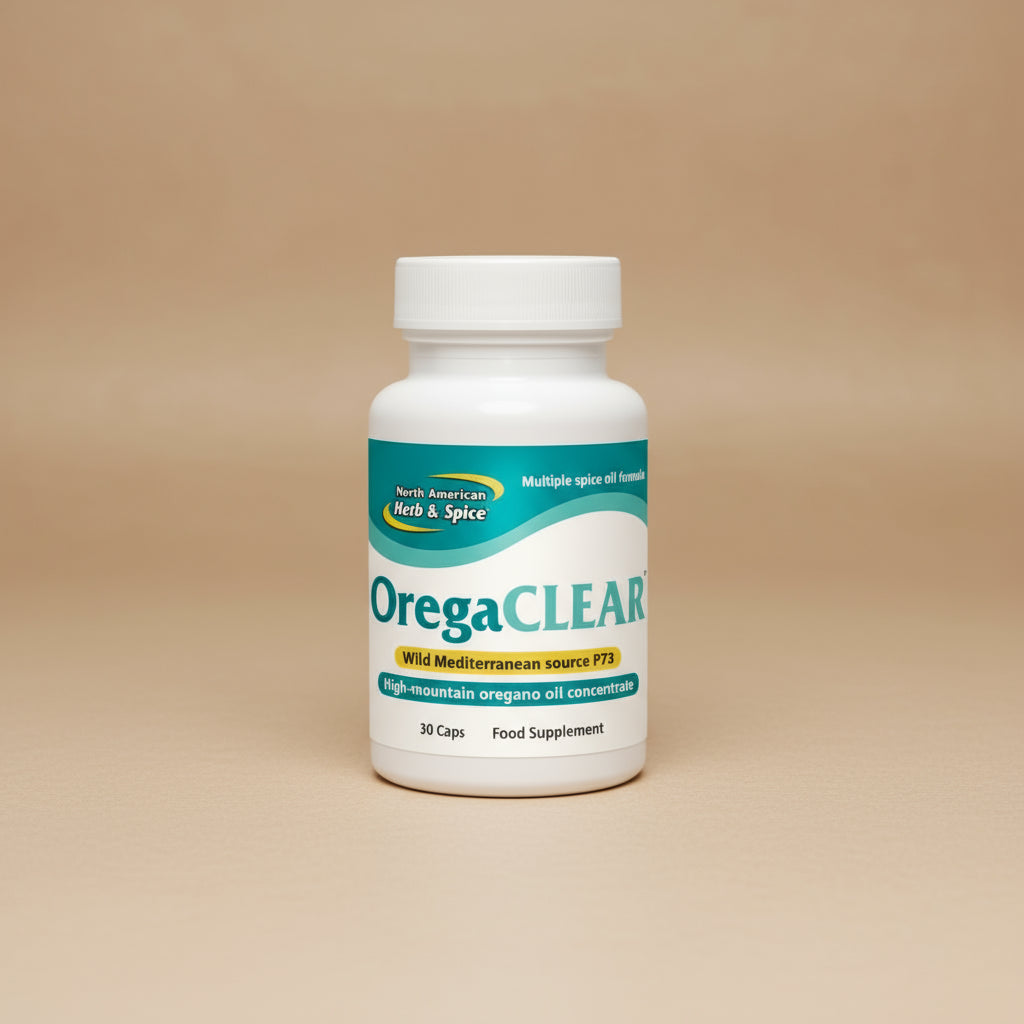 North American Herb & Spice OregaClear P73 30 Capsules Bottle