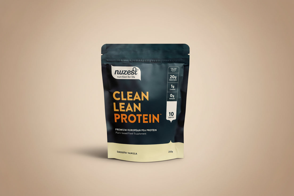 Nuzest Smooth Vanilla Clean Lean Protein 250g front packaging
