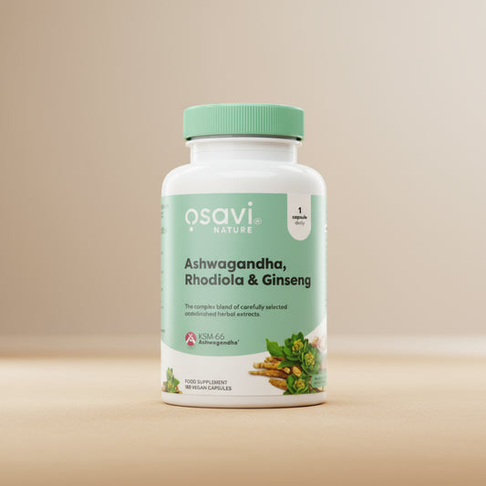 Osavi Ashwagandha Rhodiola & Ginseng 60 Capsules