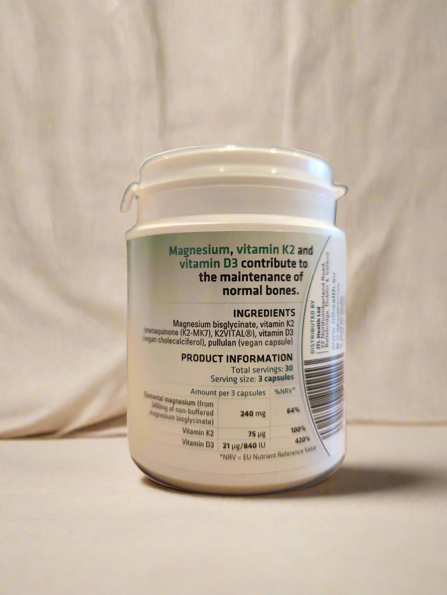 PrizMAG+ Magnesium K2 D3 90 Capsules Display in Use