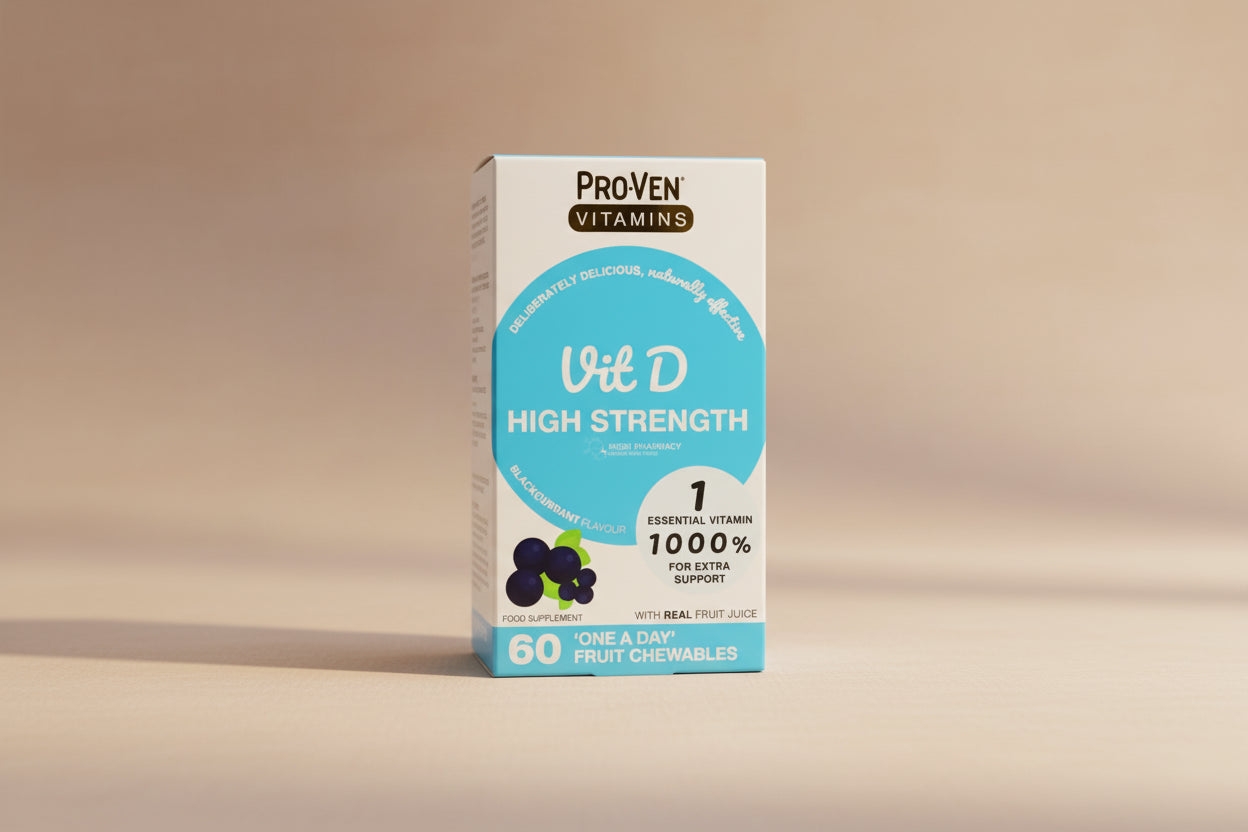 ProVen High Strength Vitamin D 60 Chewable Tablets