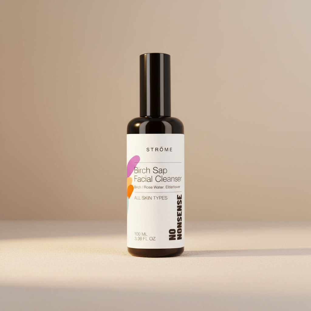 Ströme Birch Sap Facial Cleanser 100ml Bottle