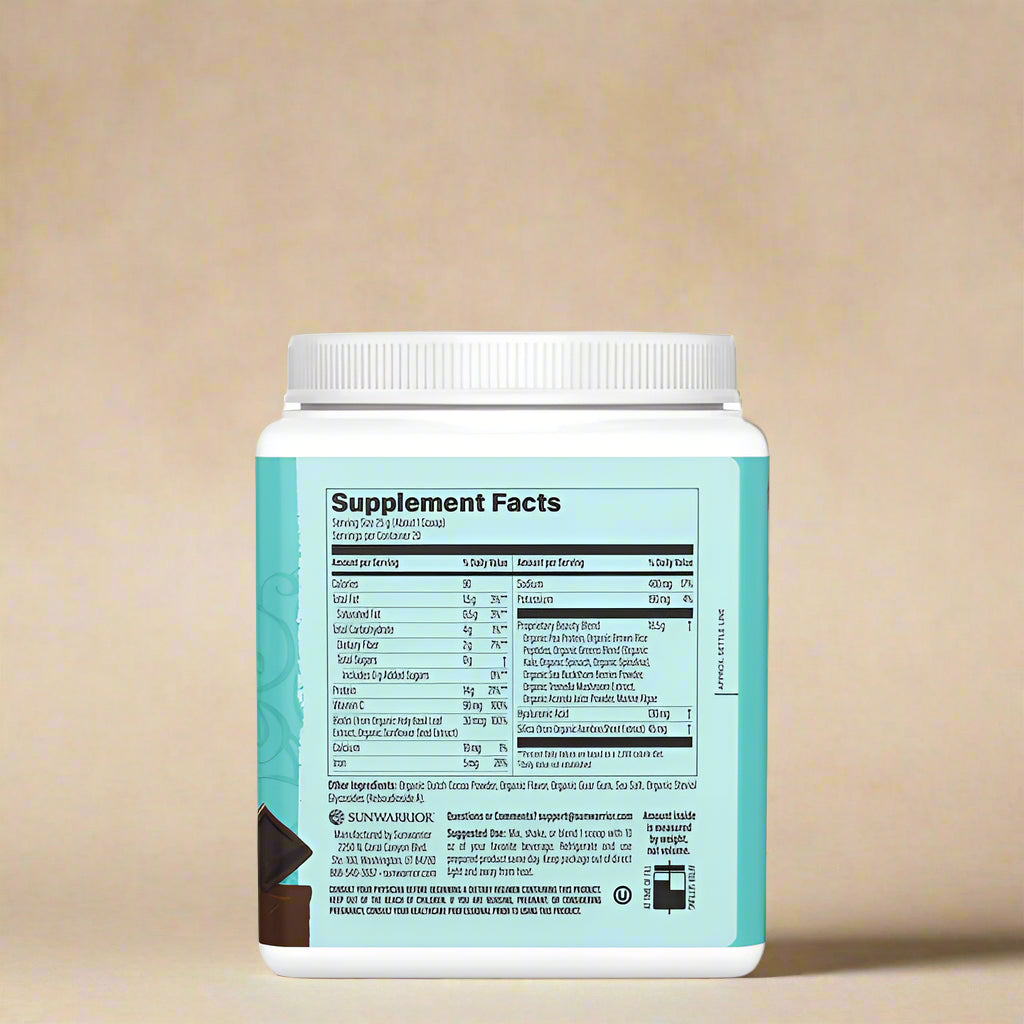 Plant-Based Collagen Ingredients – Sunwarrior Chocolate Fudge