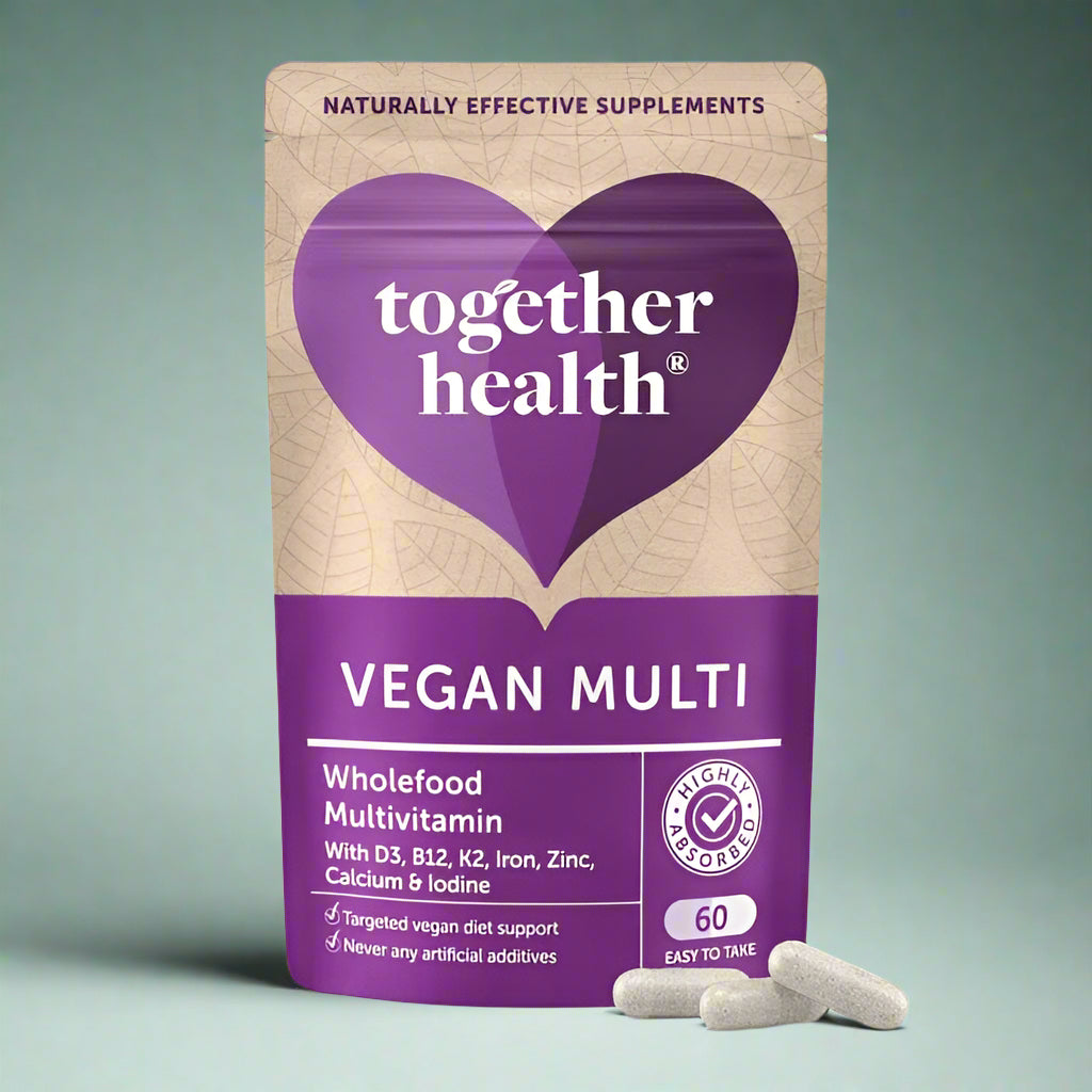 Together Health Vegan Multivitamin 60 Capsules Front Label