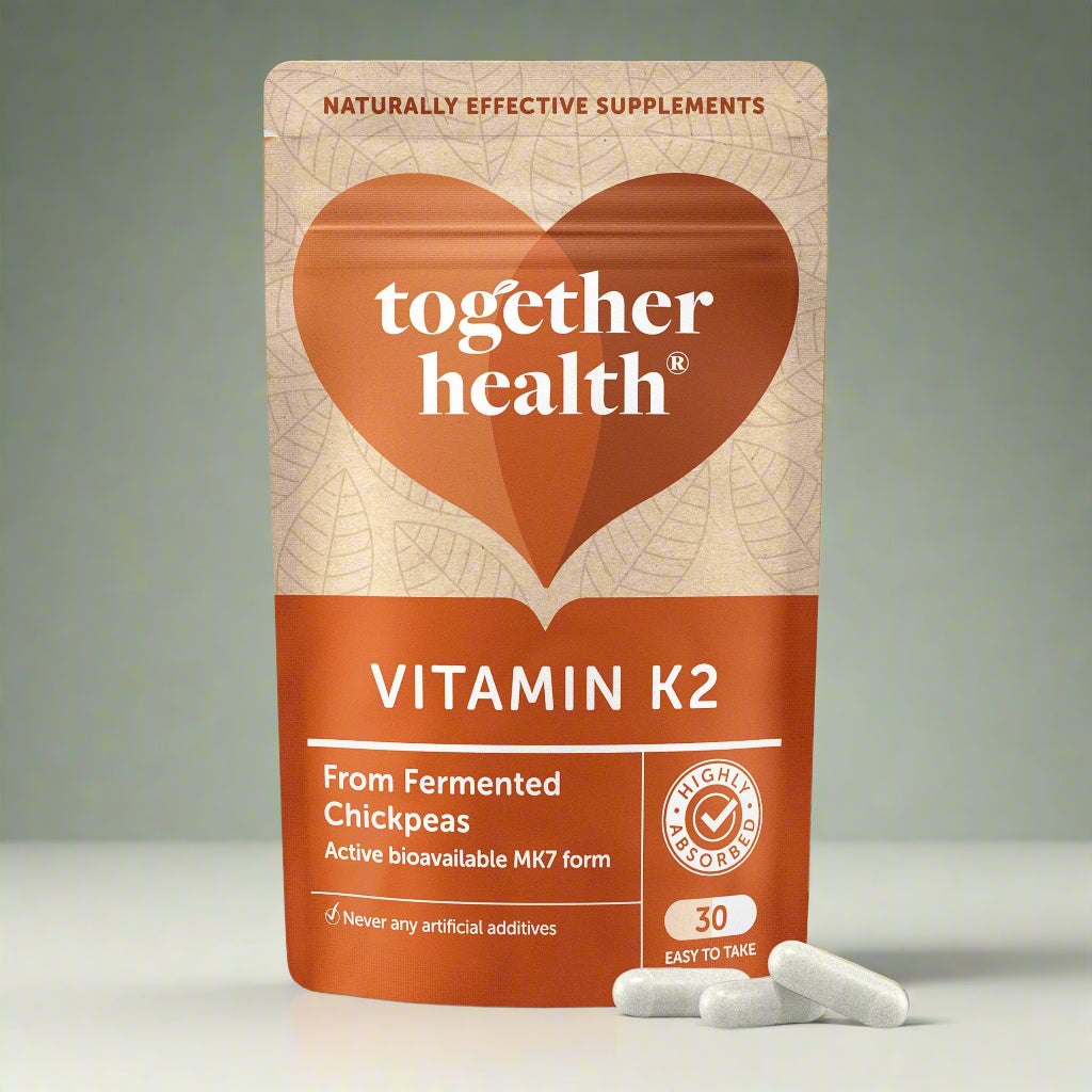 Together Health Vitamin K2 30 Capsules Front Label