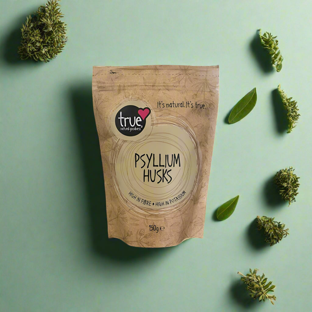 True Natural Goodness Psyllium Husks 150g Front Label