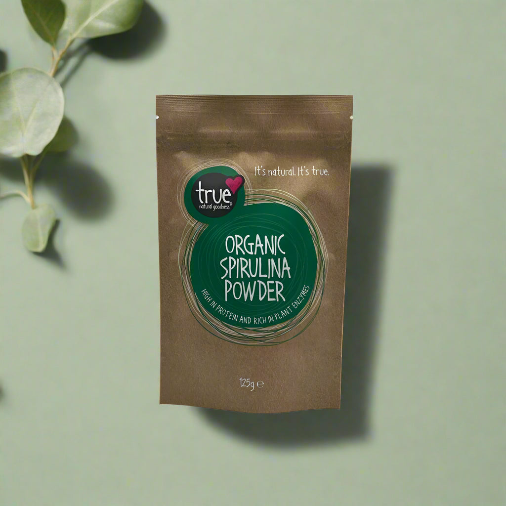 True Natural Goodness Organic Spirulina Powder 125g Front Label