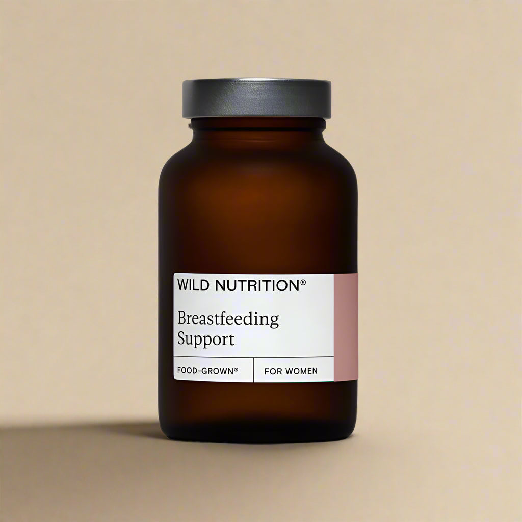 Wild Nutrition Breast-Feeding Support 90 Capsules Front Bottle
