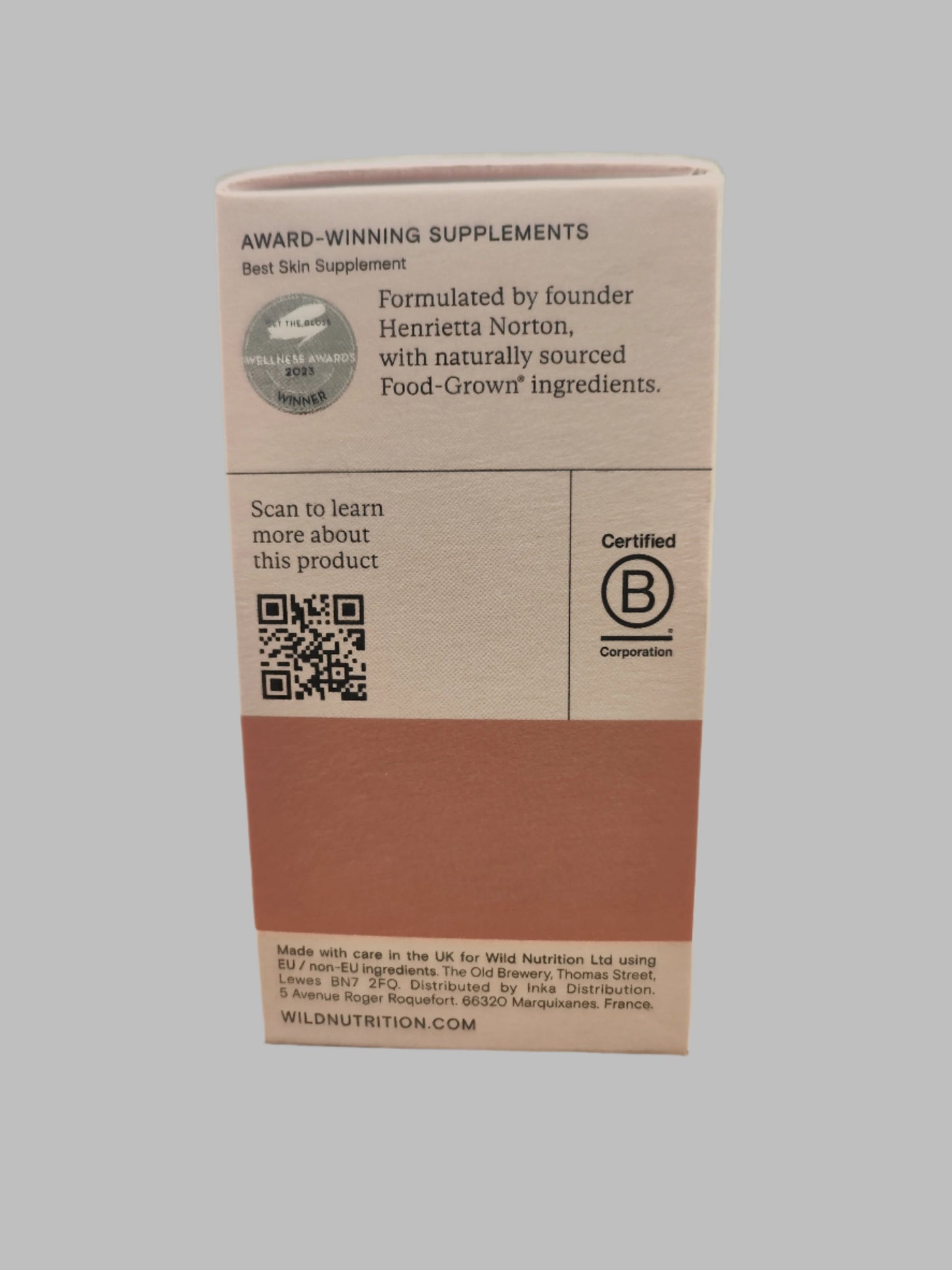 Wild Nutrition Complete- 60 Capsules for Skin, Hair & Nail Health - Natural Beauty Supplement