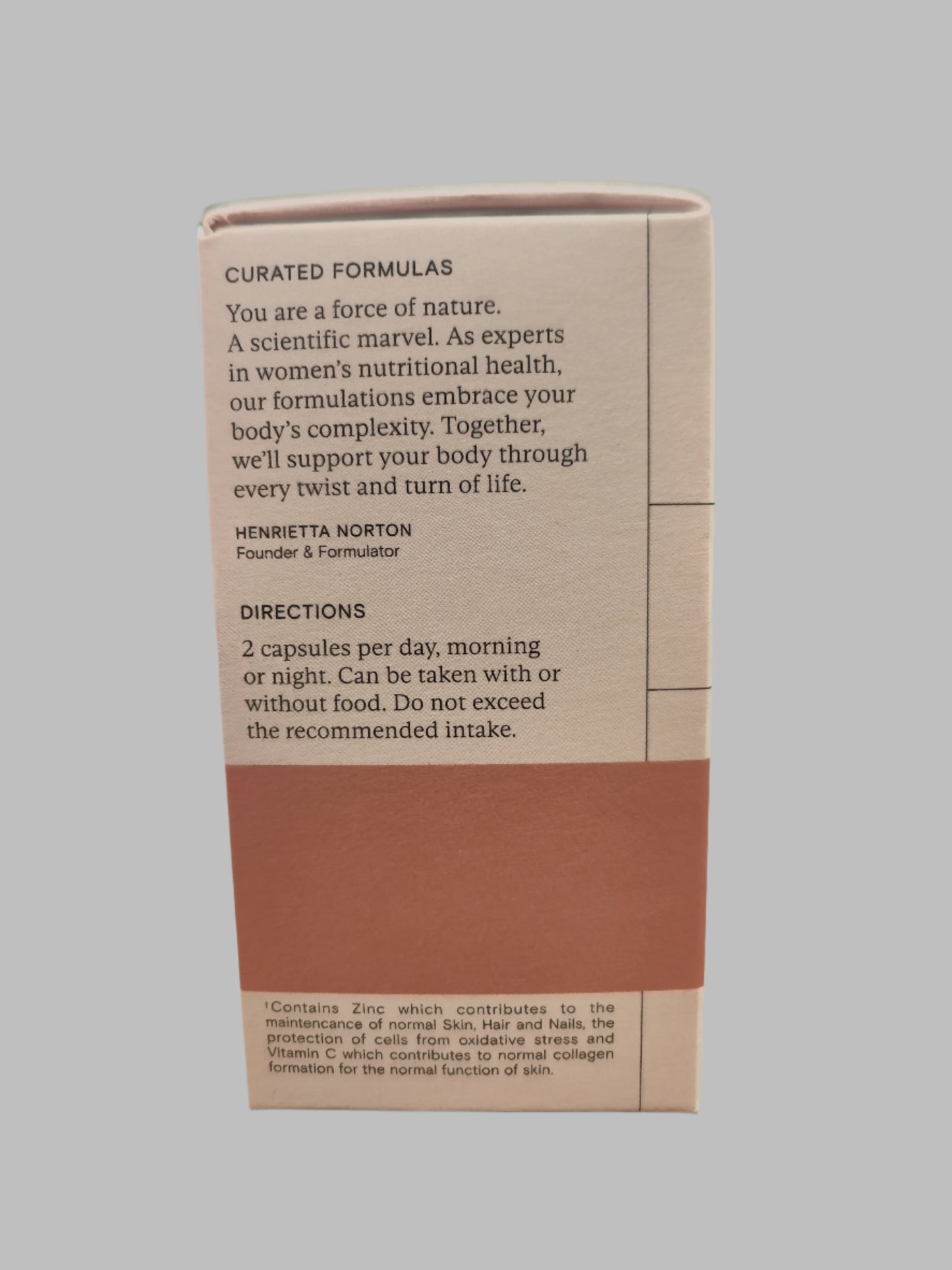 Wild Nutrition Complete Beauty Support - Ingredients & Supplement Facts - 60 Capsules for