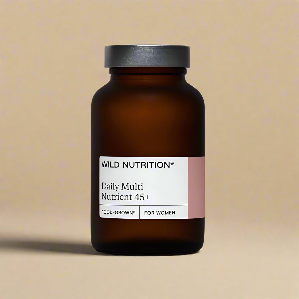 Wild Nutrition Daily Multi Nutrient 45+ for Women 60 Capsules Front Label