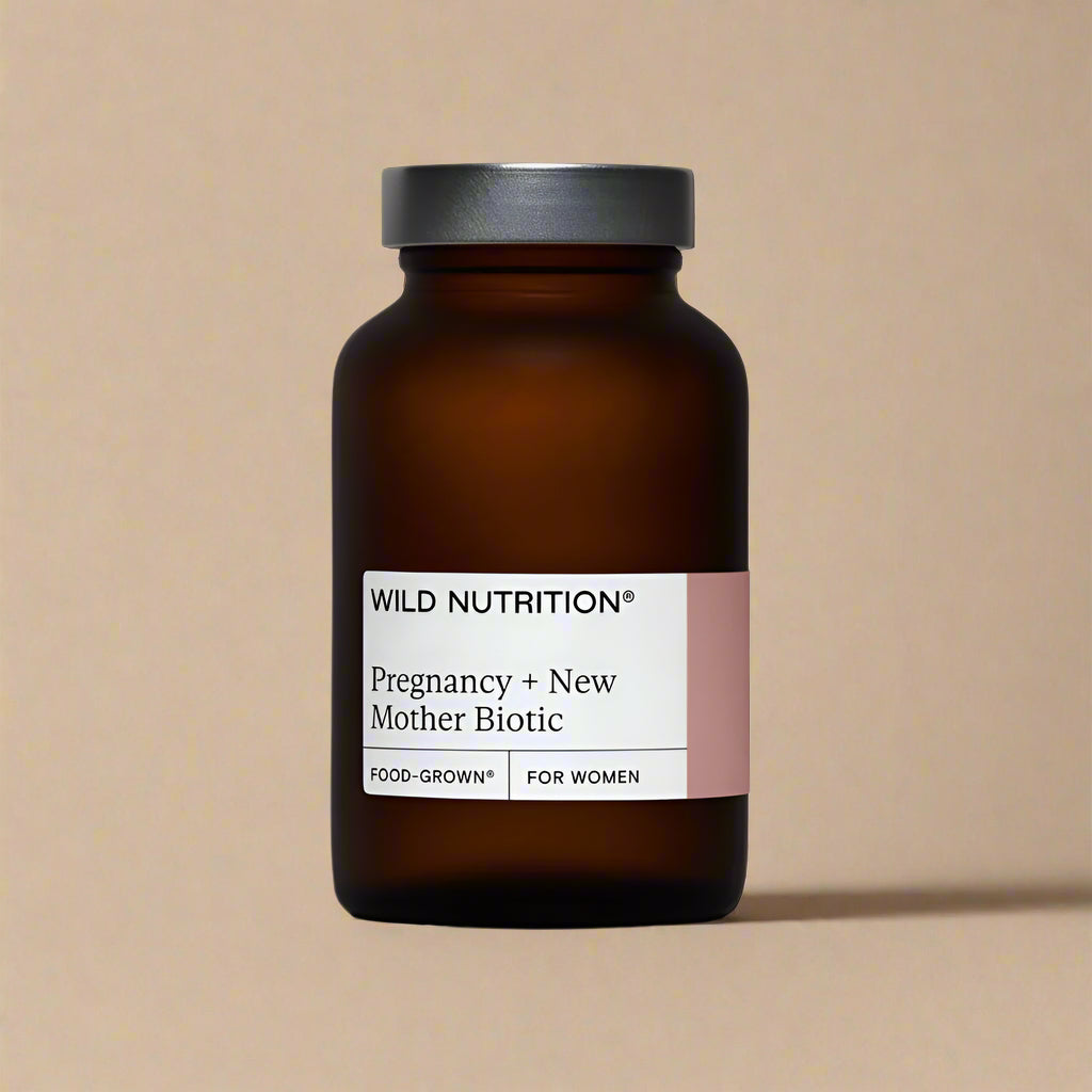 Wild Nutrition Pregnancy & New Mother Biotic 30 Capsules Front View