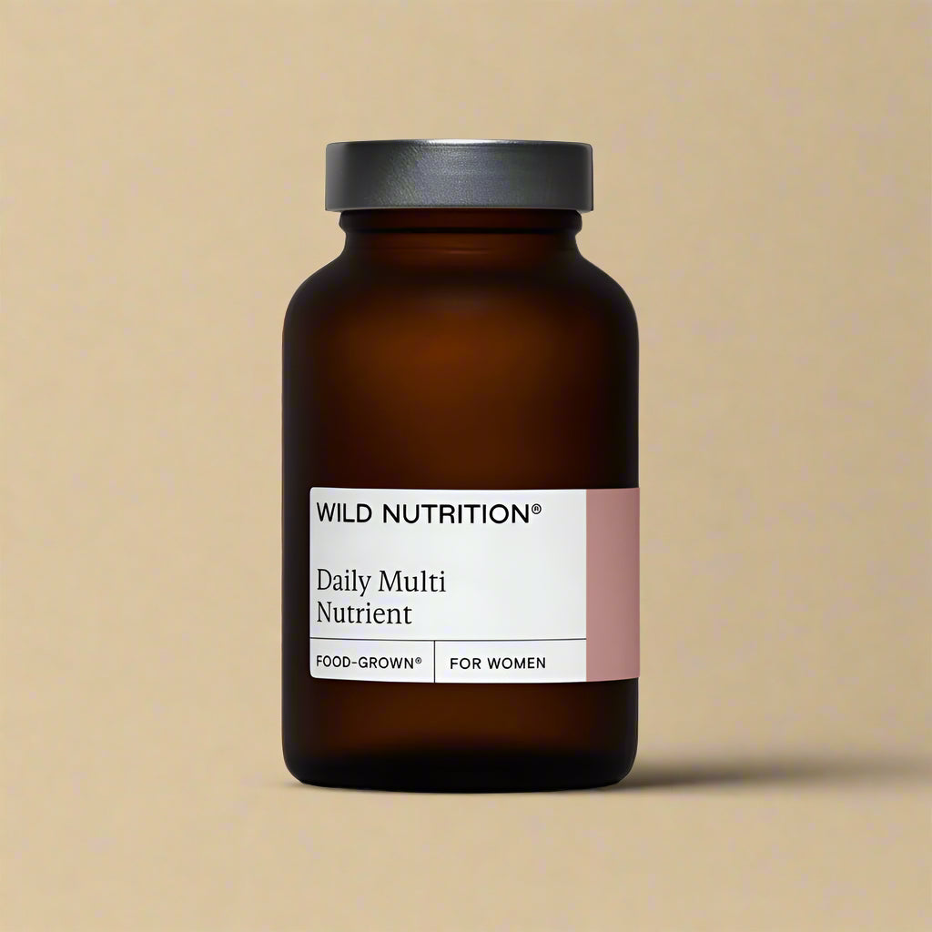 Wild Nutrition Daily Multi Nutrient for Women 60 Capsules Front Bottle