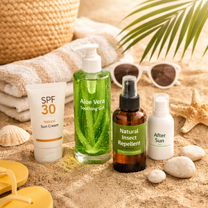 Beach Ready: Sun Care, Hydration & Insect Protection