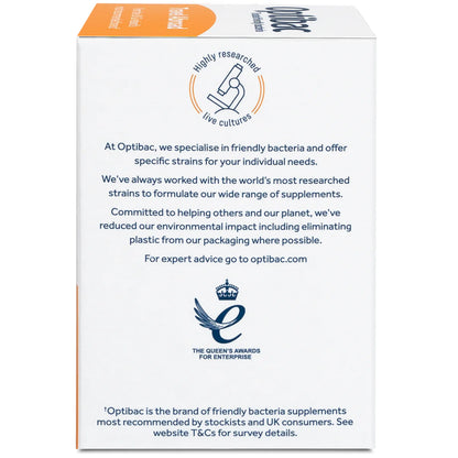 Optibac Probiotics Travel Abroad – 20 Capsules